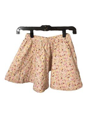 Red Beans Spring Summer Multi Color Floral A-Line Skirt Lining Layer Sz 8